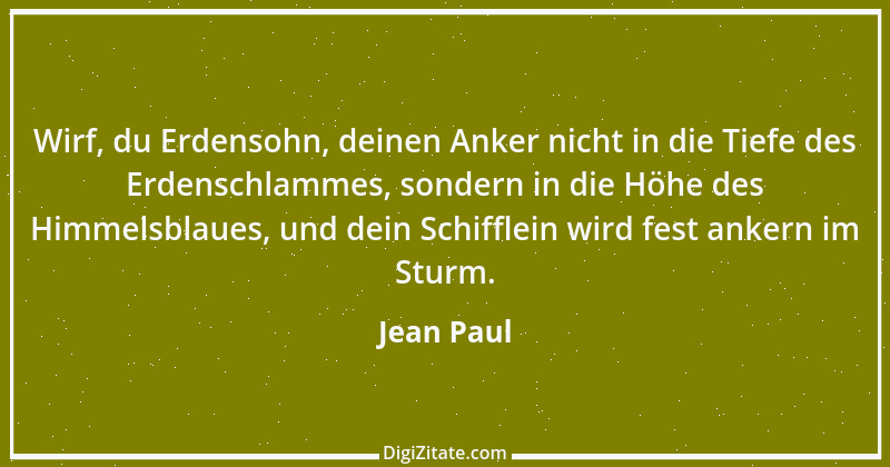 Zitat von Jean Paul 110