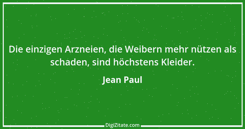 Zitat von Jean Paul 1110