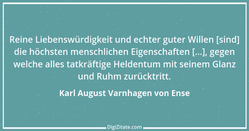 Zitat von Karl August Varnhagen von Ense 9