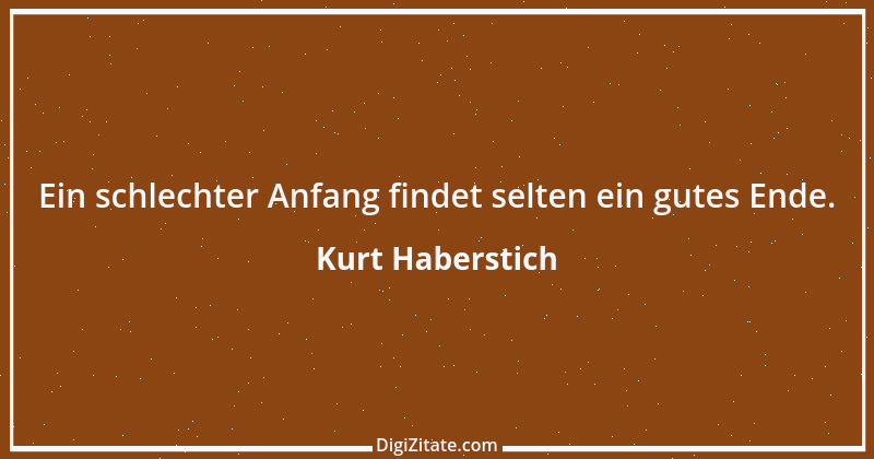 Zitat von Kurt Haberstich 168