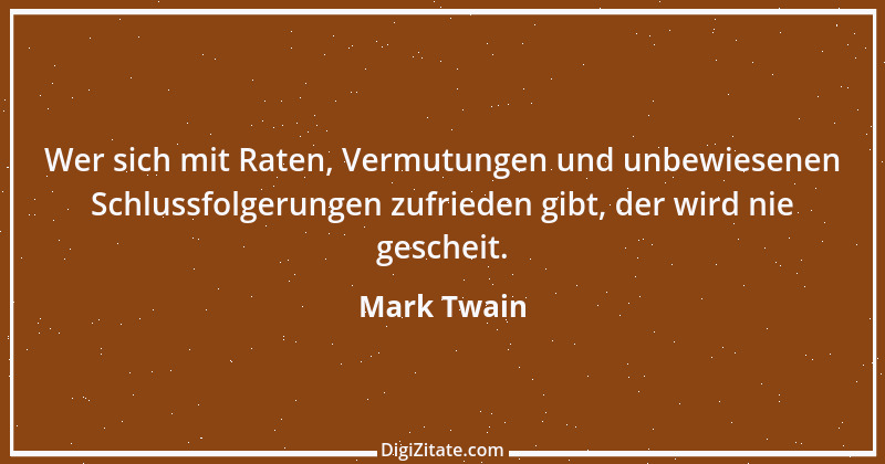 Zitat von Mark Twain 372