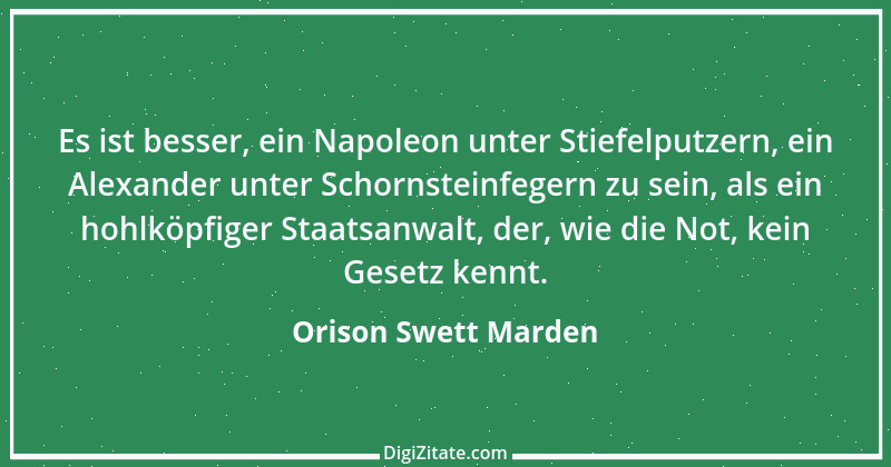 Zitat von Orison Swett Marden 7