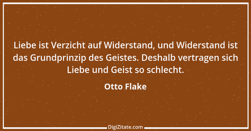 Zitat von Otto Flake 5