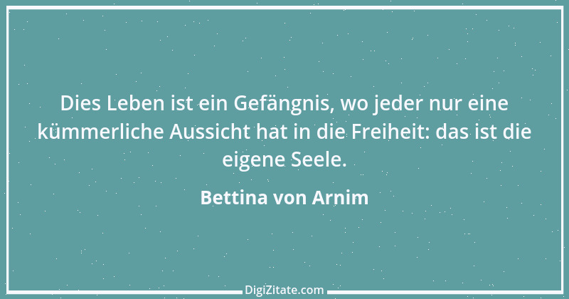 Zitat von Bettina von Arnim 5