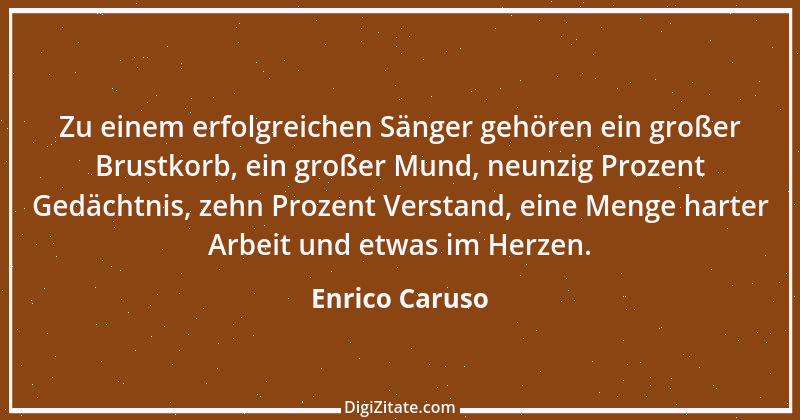 Zitat von Enrico Caruso 2