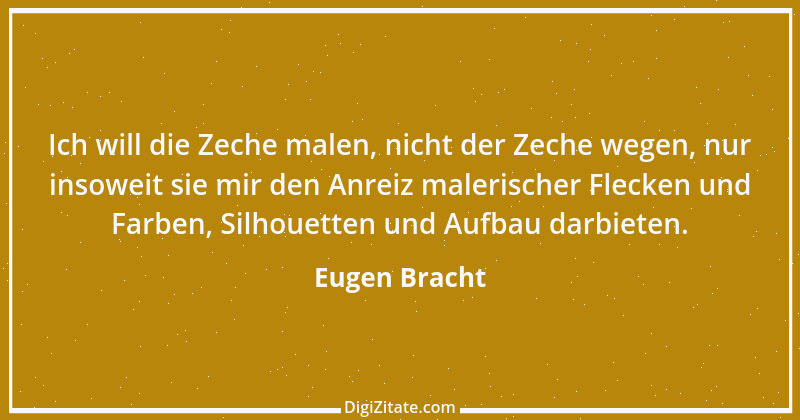 Zitat von Eugen Bracht 1