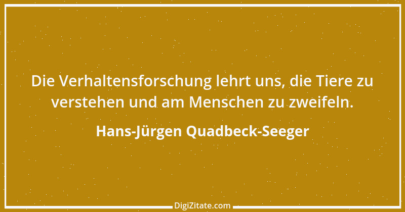 Zitat von Hans-Jürgen Quadbeck-Seeger 378