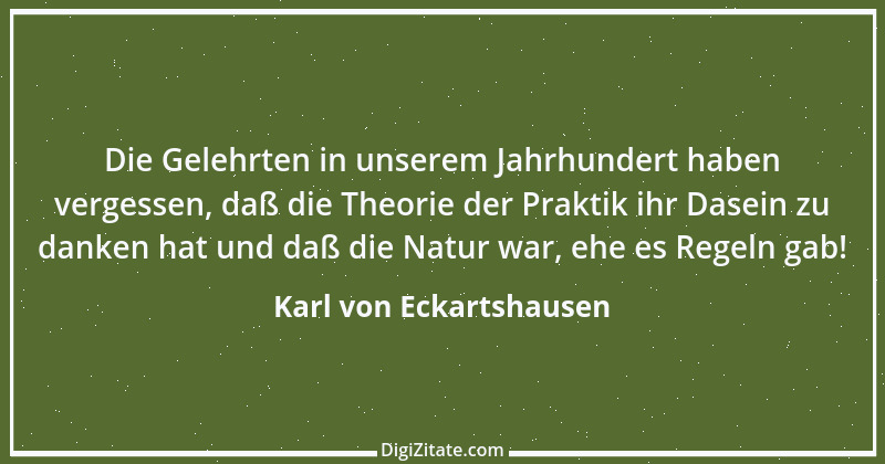 Zitat von Karl von Eckartshausen 1