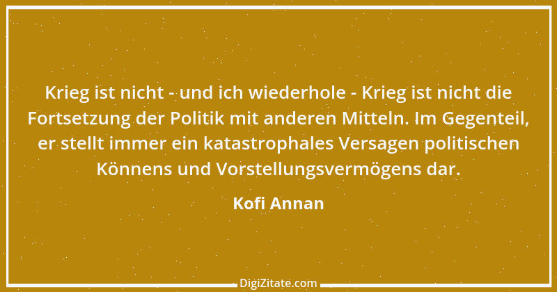 Zitat von Kofi Annan 17