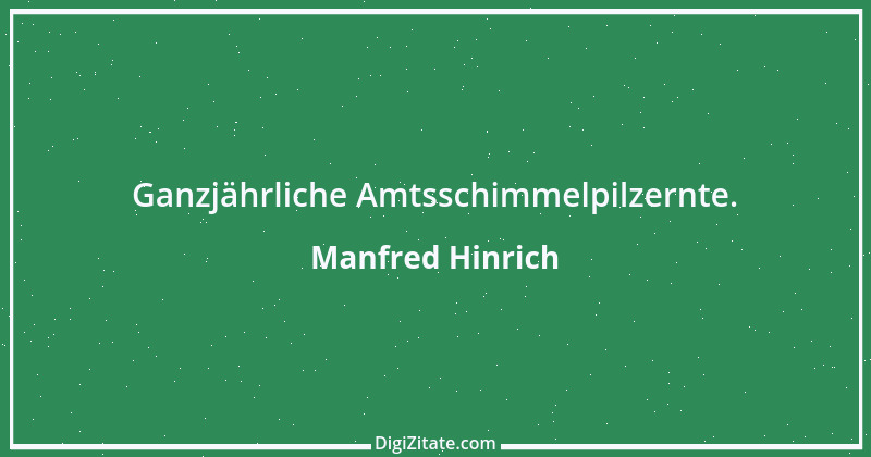 Zitat von Manfred Hinrich 1924