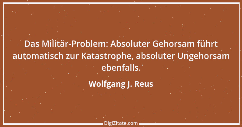 Zitat von Wolfgang J. Reus 590