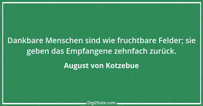 Zitat von August von Kotzebue 22