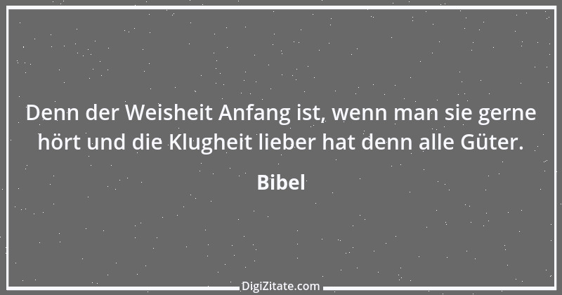 Zitat von Bibel 1