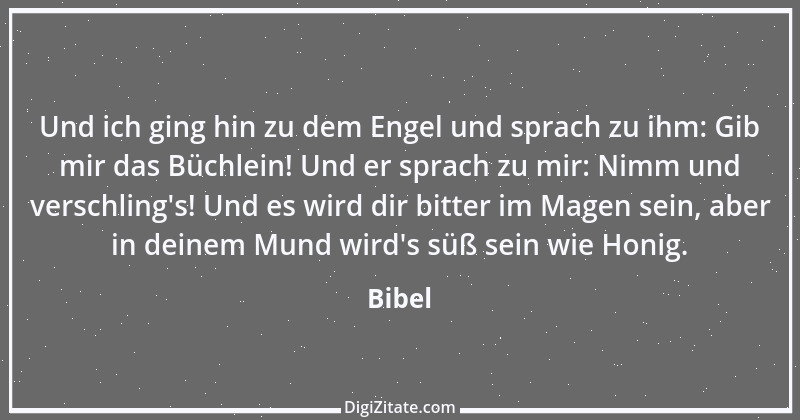 Zitat von Bibel 2001