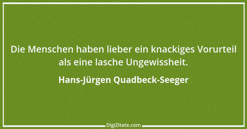 Zitat von Hans-Jürgen Quadbeck-Seeger 594