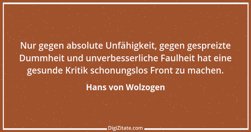 Zitat von Hans von Wolzogen 2