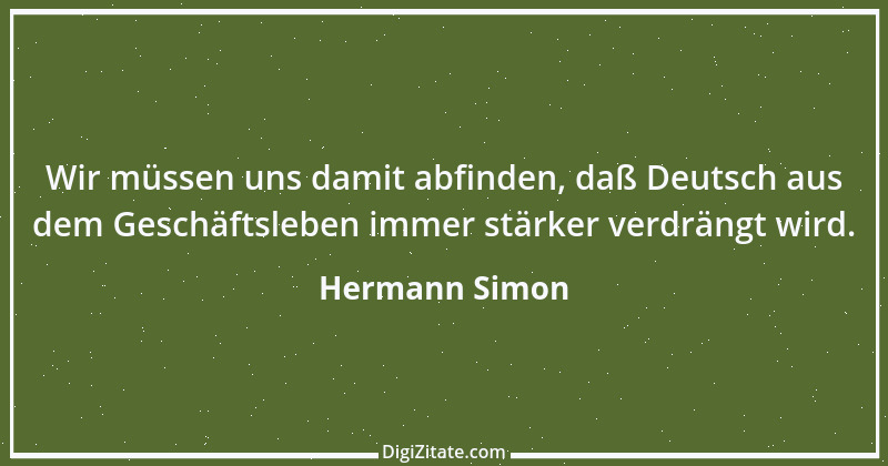 Zitat von Hermann Simon 42