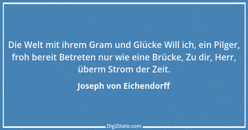 Zitat von Joseph von Eichendorff 61