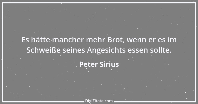 Zitat von Peter Sirius 366