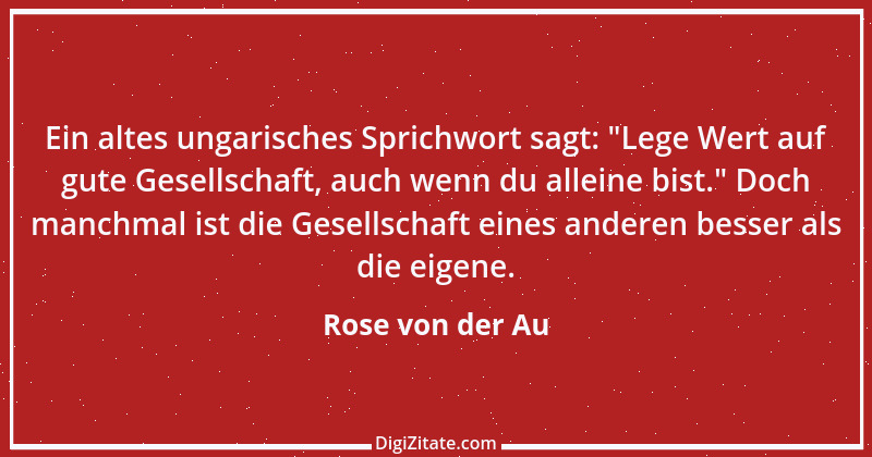 Zitat von Rose von der Au 24