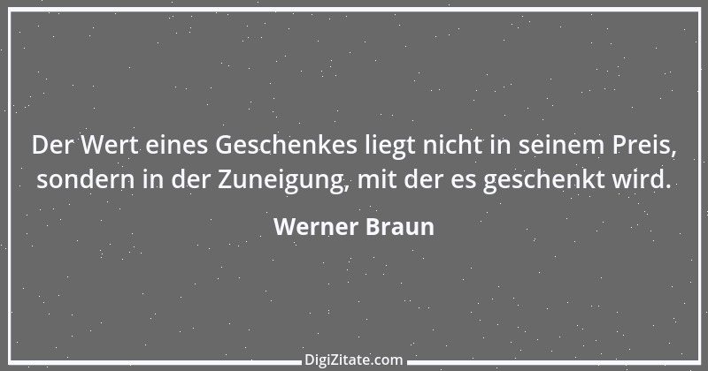 Zitat von Werner Braun 160