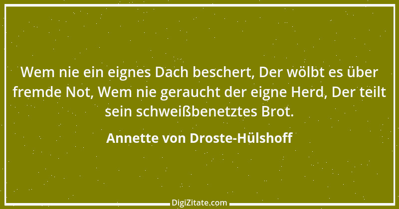 Zitat von Annette von Droste-Hülshoff 22