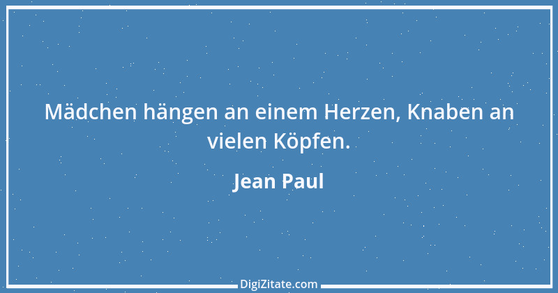 Zitat von Jean Paul 1112