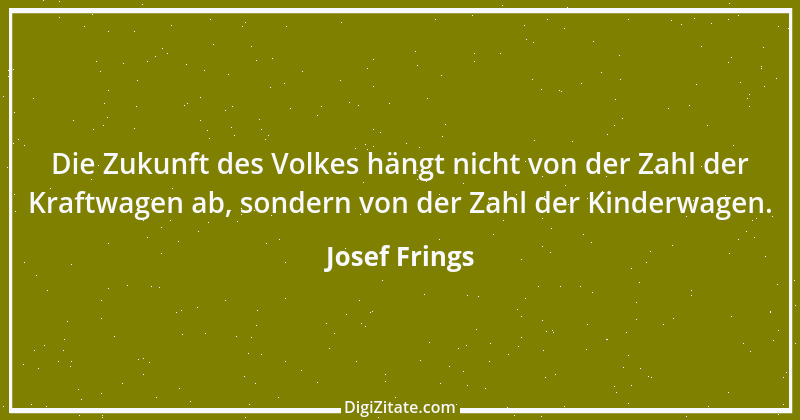 Zitat von Josef Frings 2