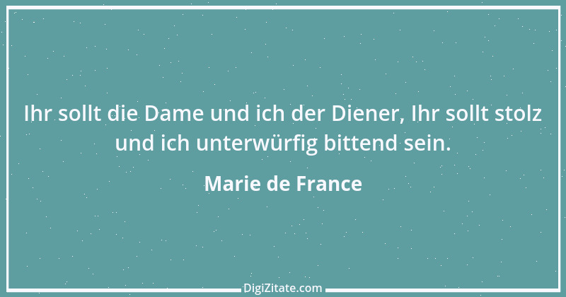 Zitat von Marie de France 3