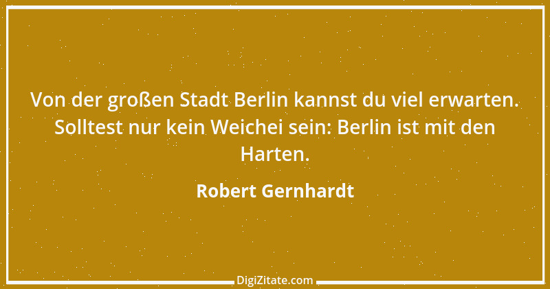 Zitat von Robert Gernhardt 5