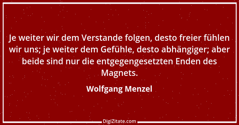 Zitat von Wolfgang Menzel 12