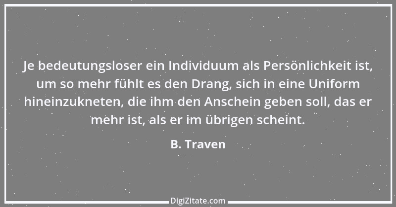 Zitat von B. Traven 65