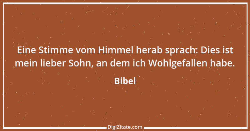 Zitat von Bibel 2003