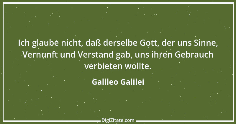 Zitat von Galileo Galilei 12