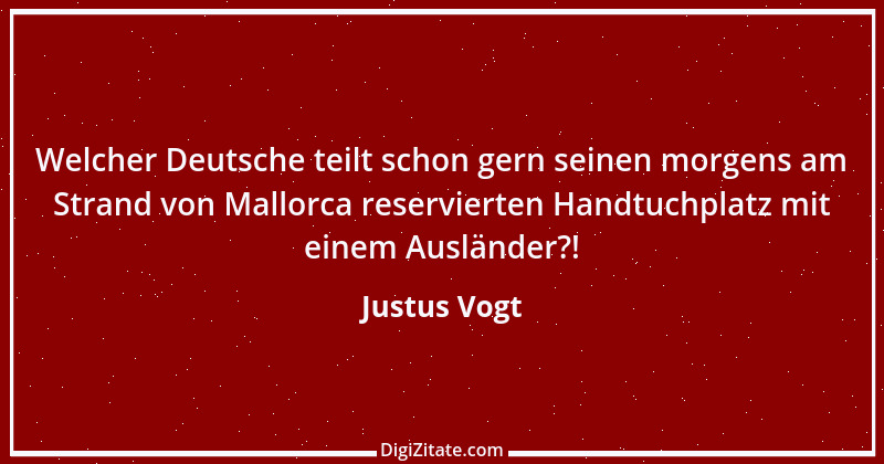 Zitat von Justus Vogt 110