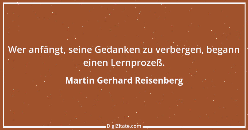 Zitat von Martin Gerhard Reisenberg 2283