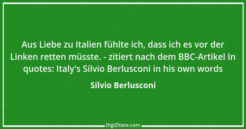 Zitat von Silvio Berlusconi 6