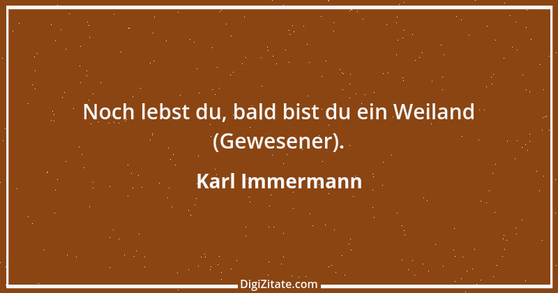 Zitat von Karl Immermann 35