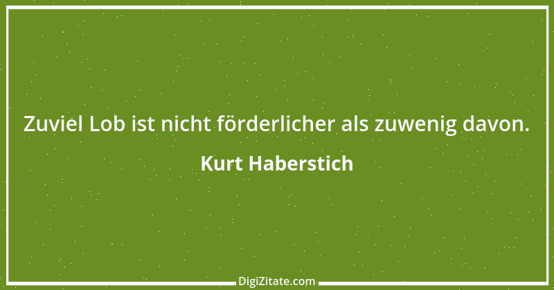 Zitat von Kurt Haberstich 172