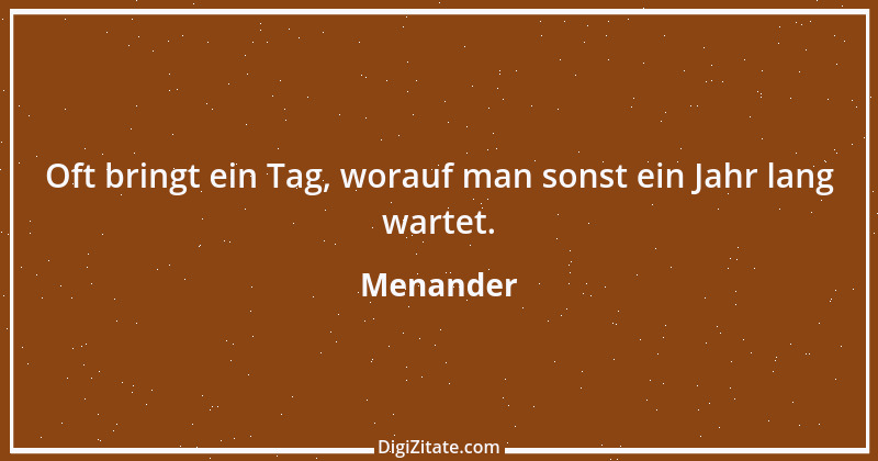 Zitat von Menander 3