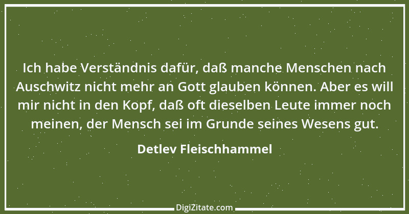 Zitat von Detlev Fleischhammel 111