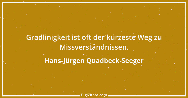 Zitat von Hans-Jürgen Quadbeck-Seeger 598