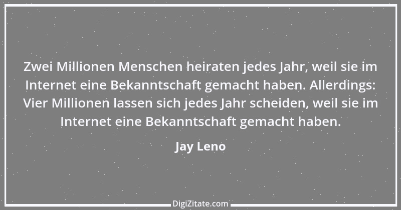 Zitat von Jay Leno 4