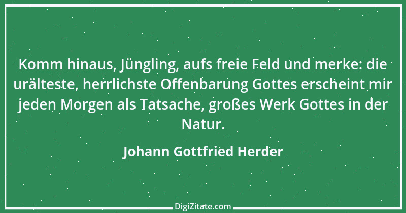 Zitat von Johann Gottfried Herder 284