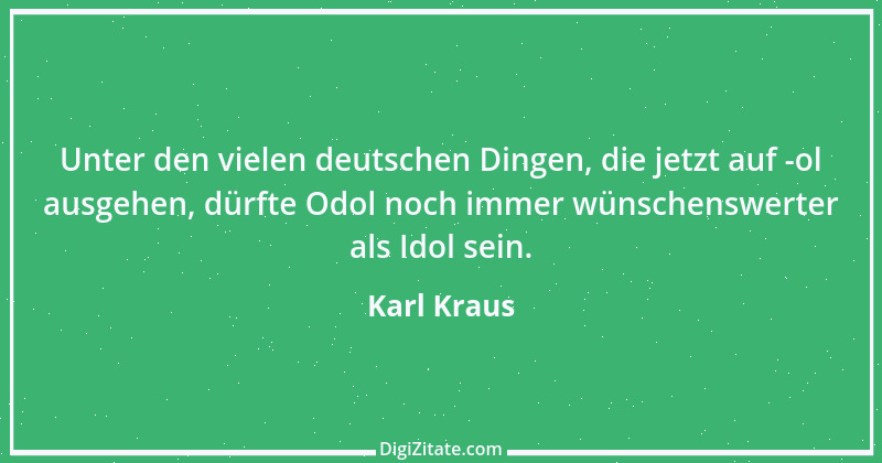 Zitat von Karl Kraus 729