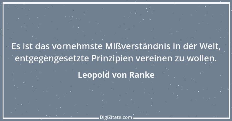 Zitat von Leopold von Ranke 14