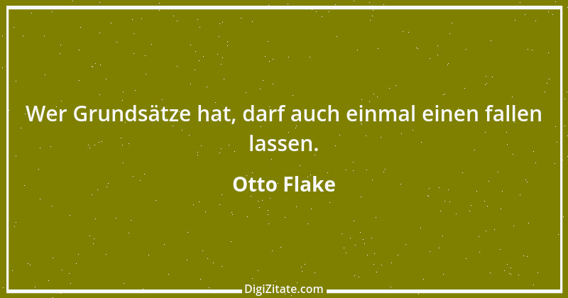 Zitat von Otto Flake 10