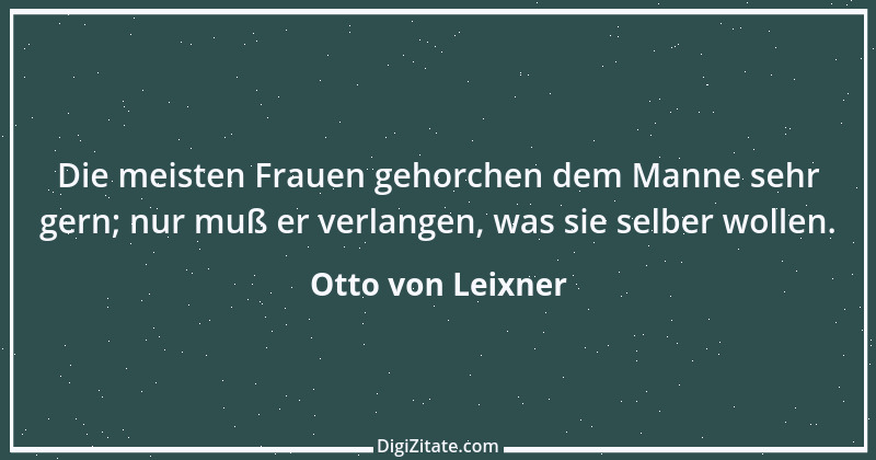 Zitat von Otto von Leixner 269