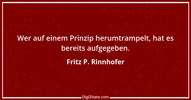 Zitat von Fritz P. Rinnhofer 218