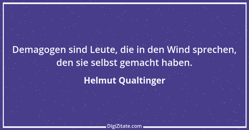 Zitat von Helmut Qualtinger 29